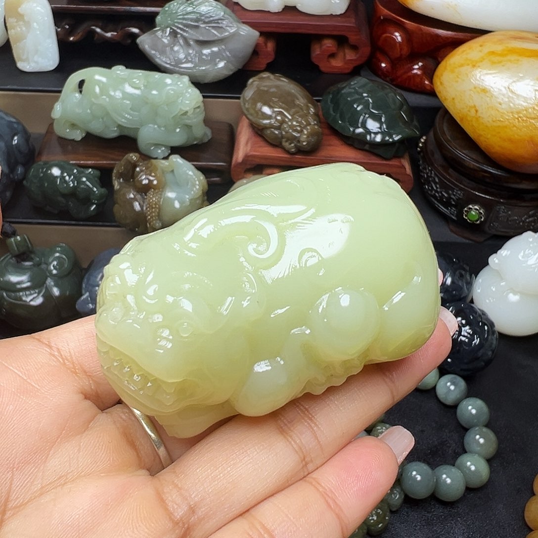 半***缘玉新疆天然料子精品