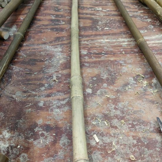 有***歌实心玉竹手把件金条料