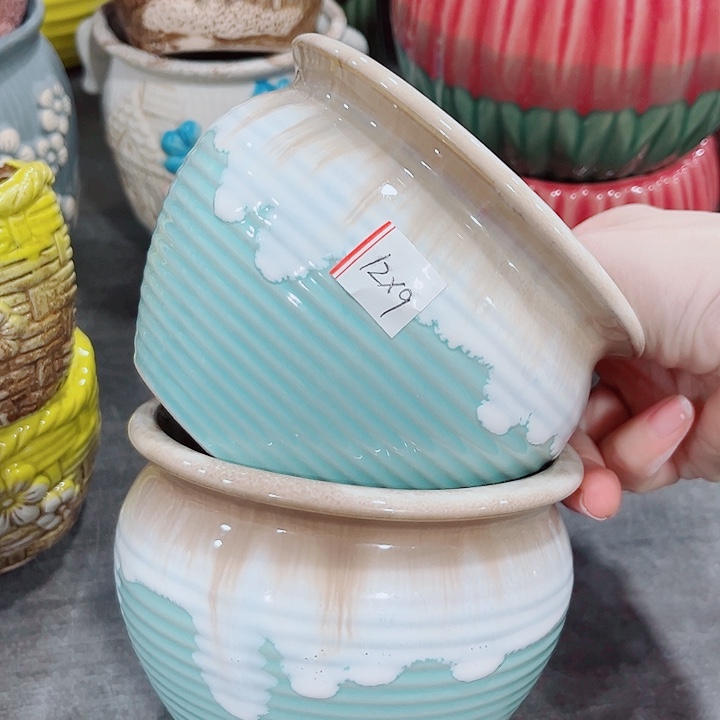 多肉陶瓷花盆满10元包邮