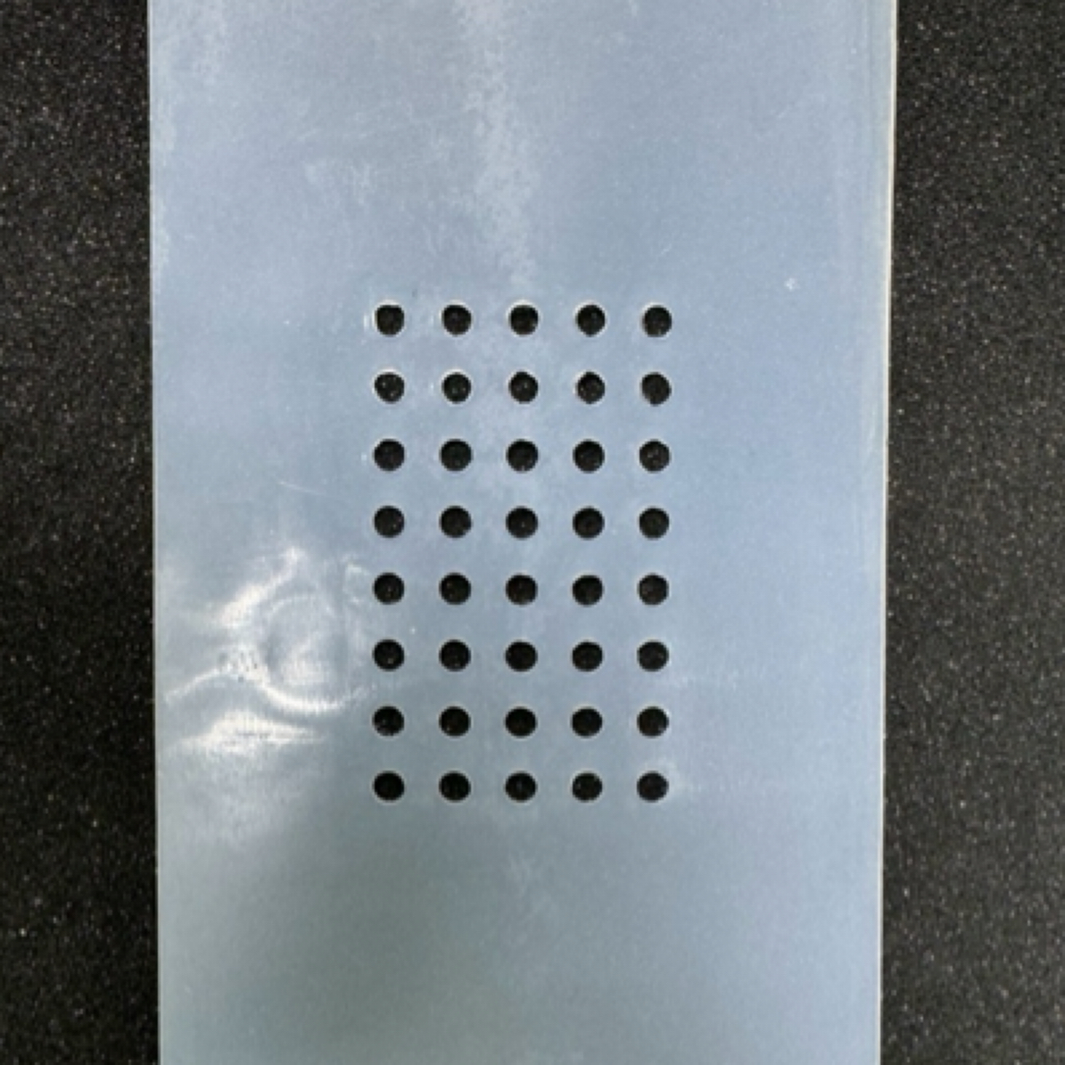 分离垫直面分离机防滑硅胶垫7寸分离机垫子 孔距10x10mm