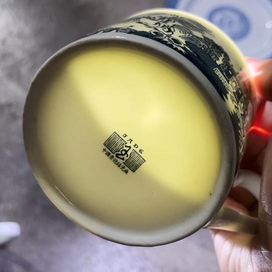 碗杯两个陶瓷陶瓷陶瓷