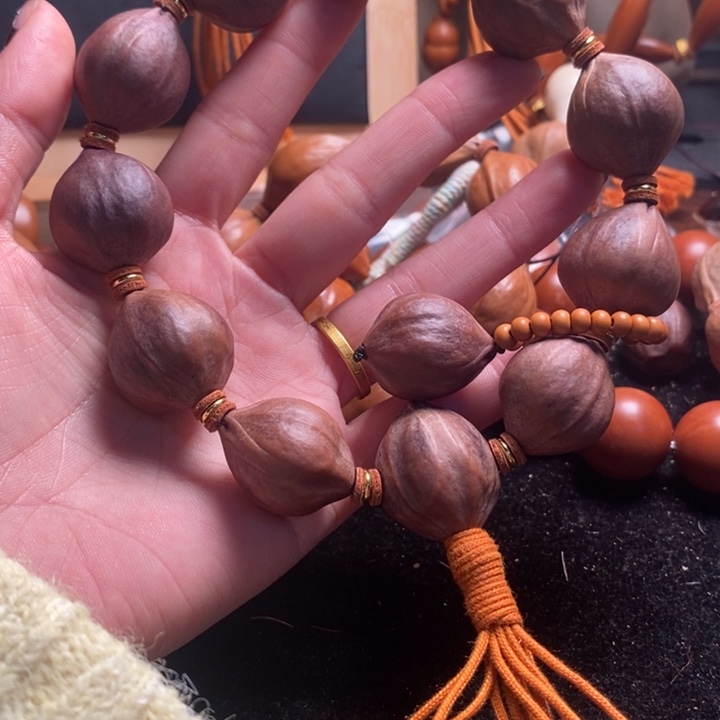橄榄核手串/手链紫气东来