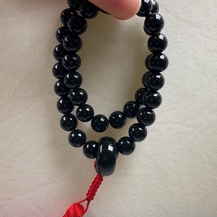 蛇纹石玉合金颈饰