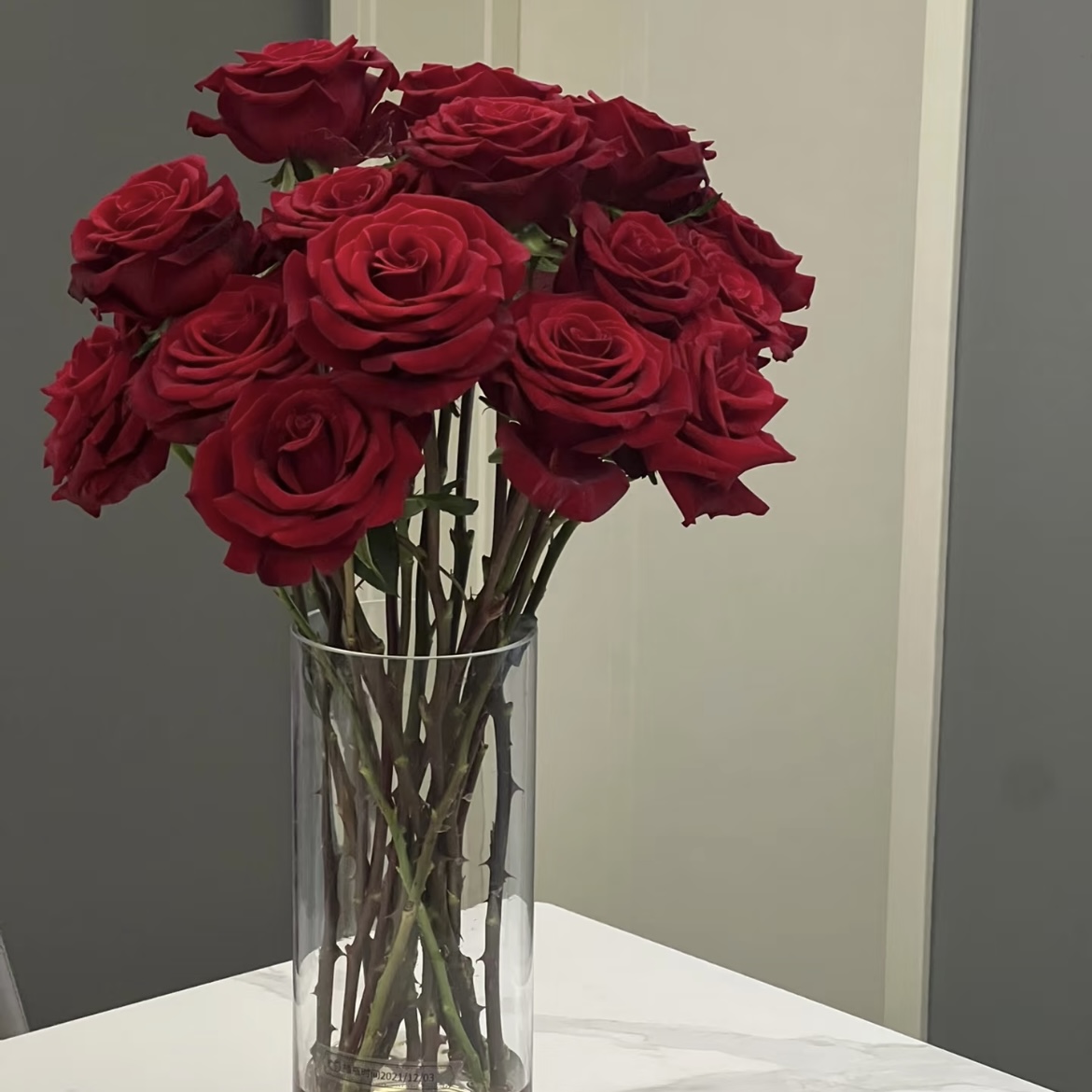 (小北专属）红玫瑰香水百合组合 基地直发 【同地址两单京东或顺丰】