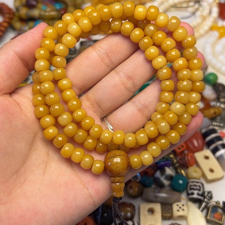 泥塑藏式风格搭配108