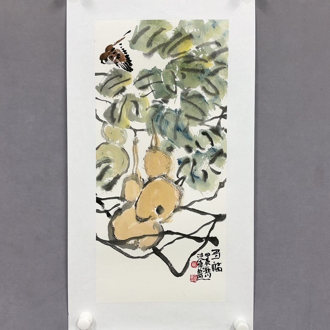 国画国画纯手绘作品请放心去藏