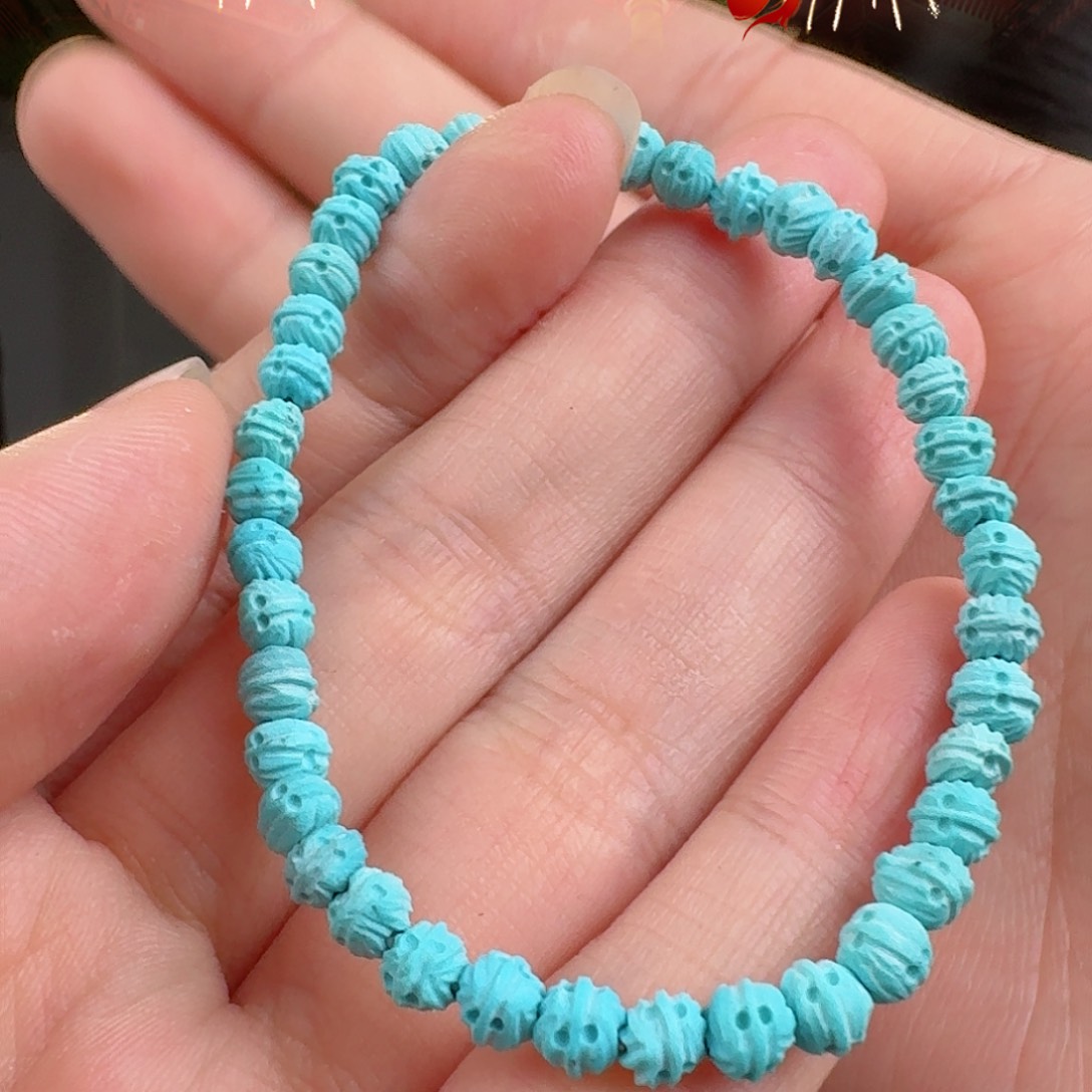 绿松石珠宝奇石未镶嵌