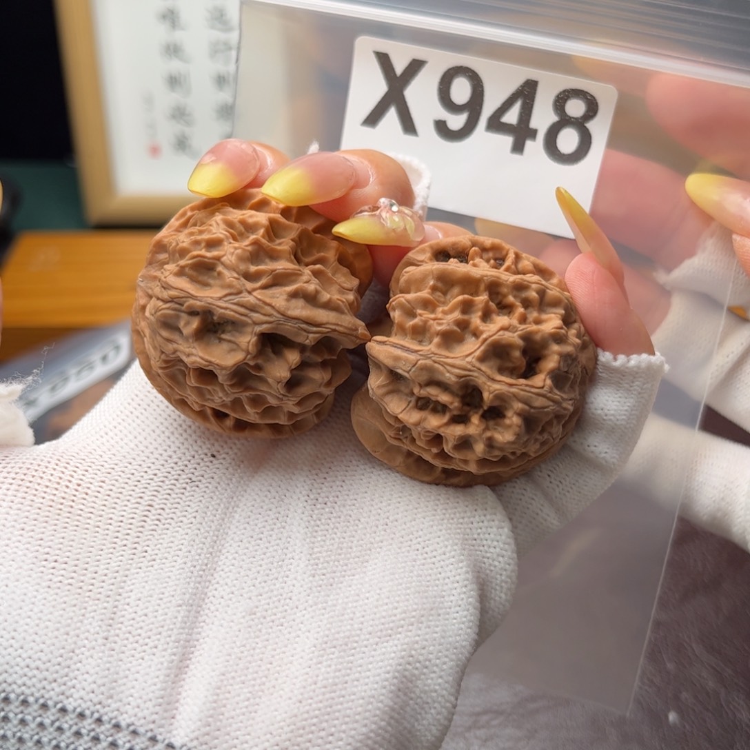 文玩核桃把件41苹果x948