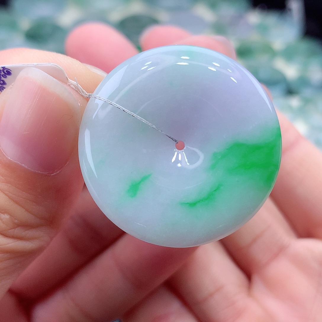 颈饰未镶嵌翡翠编号12尺寸31.3-5.6