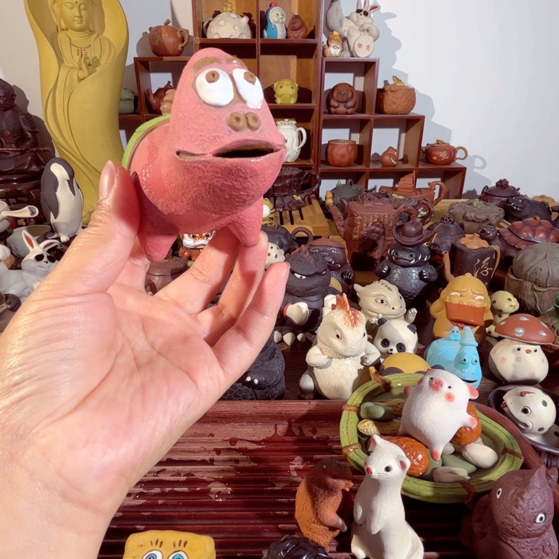 紫砂茶壶叻**喔纯手工制作过程很