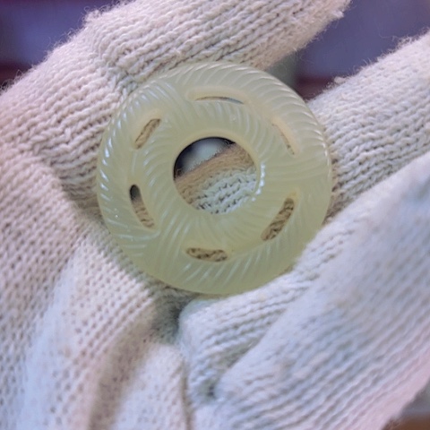 和田玉（白玉）挂件未镶嵌