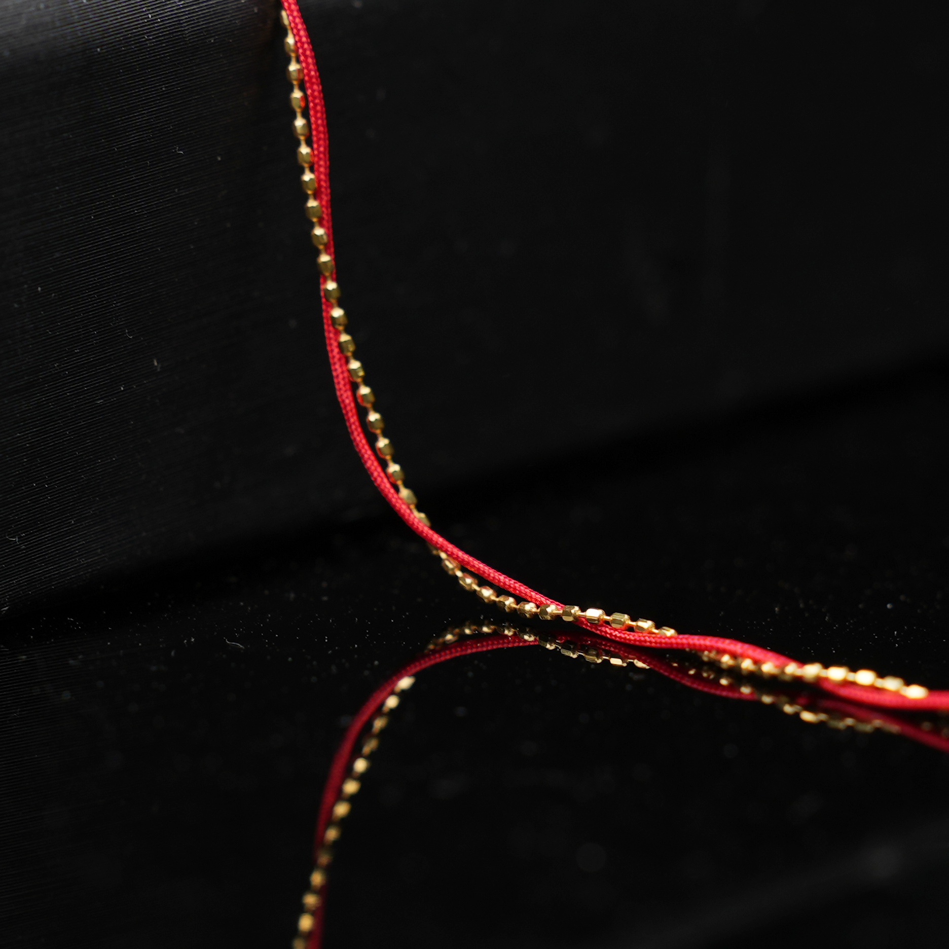 18K时尚红绳年货款  ID：1345