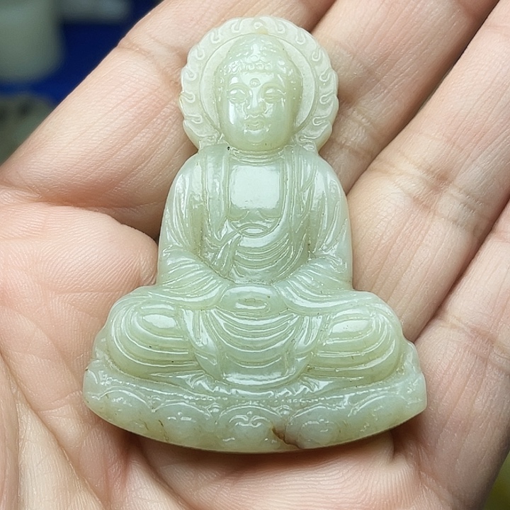 和田玉（青白玉）未镶嵌颈饰