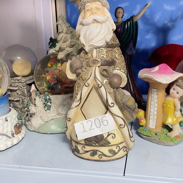 摆件阿*罗孤品老货微瑕瓷