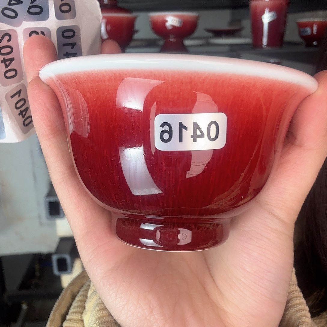 碗景德镇郎红陶瓷