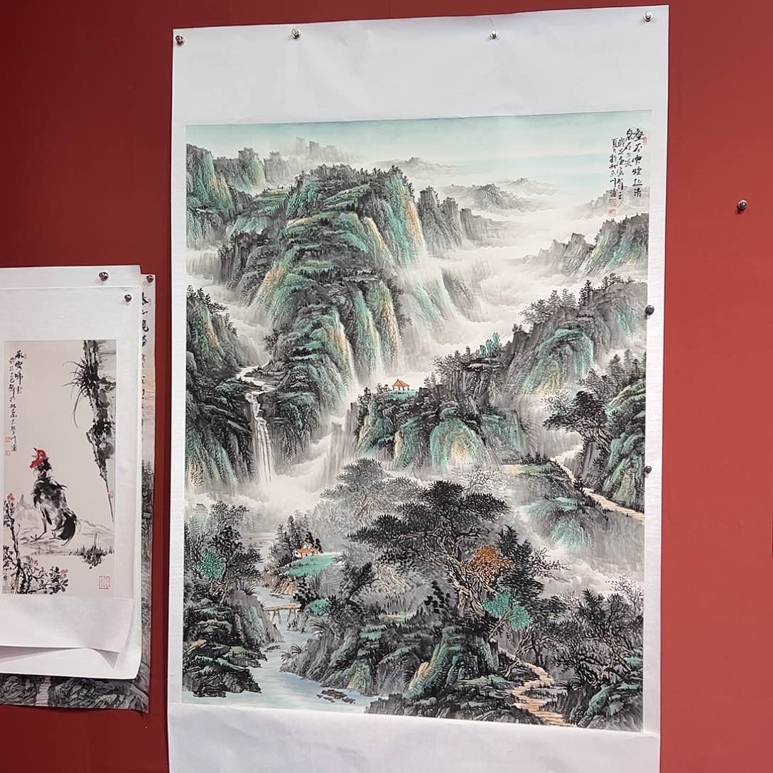 国画李川浦画家作品