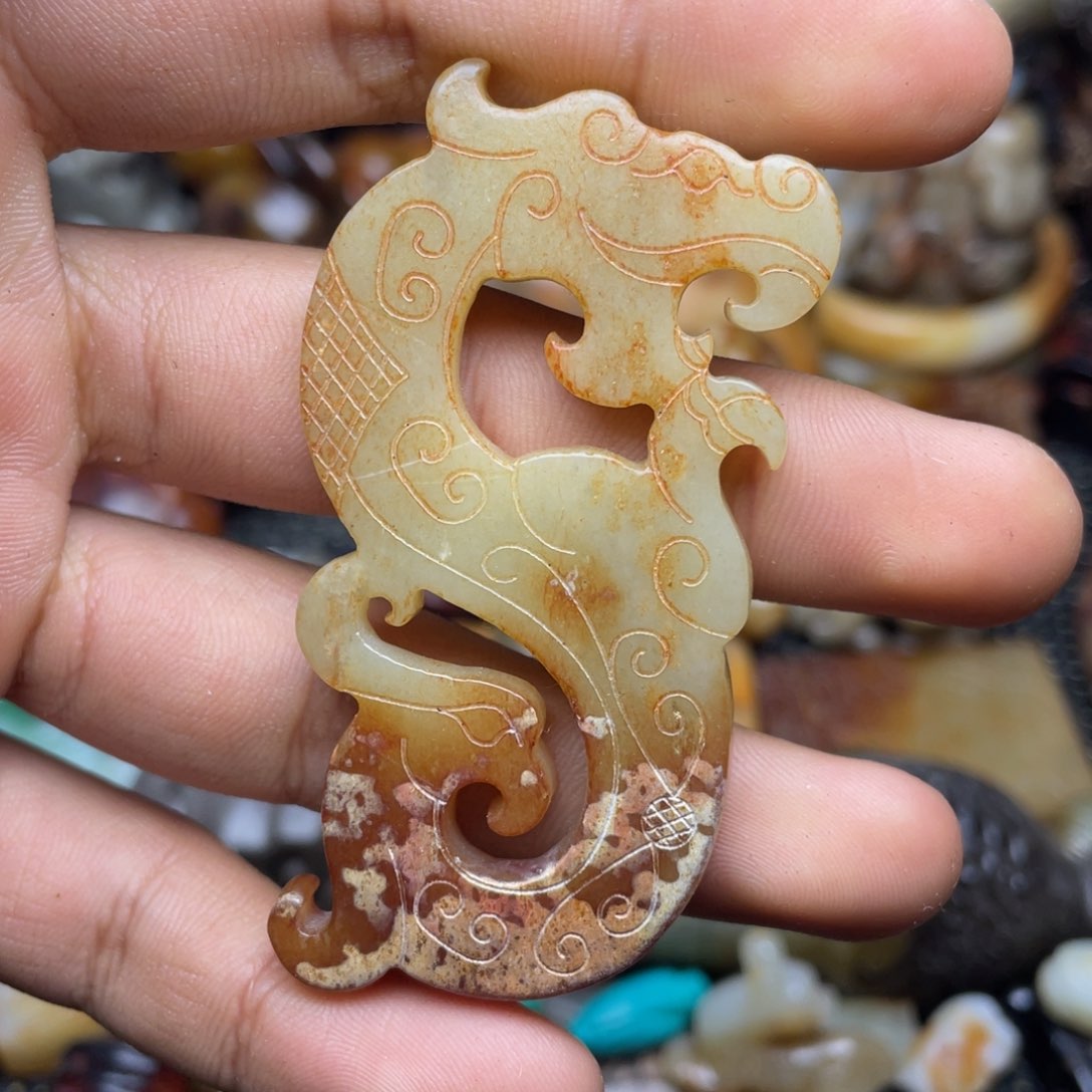 和田玉（糖玉）未镶嵌挂件