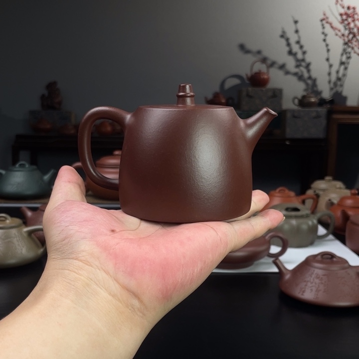 蓉***堂茶壶紫砂宜兴紫砂壶全手工汉铎