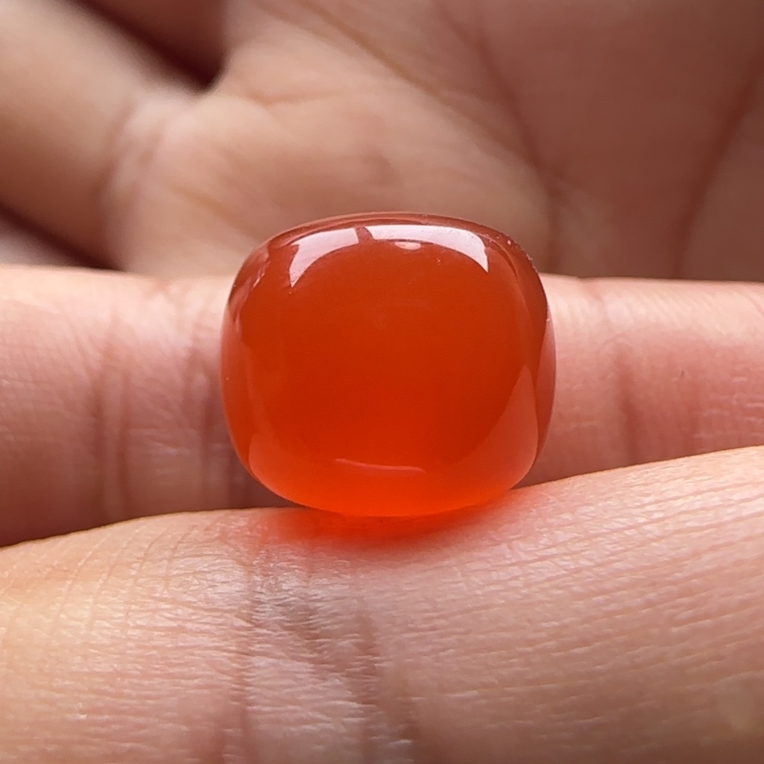 南红玛瑙老型12.6x11.3未镶嵌