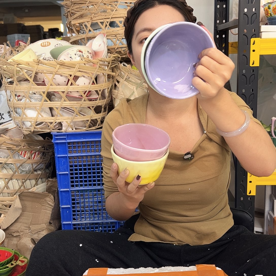 摆件潮州陶瓷陶瓷工厂4.5寸