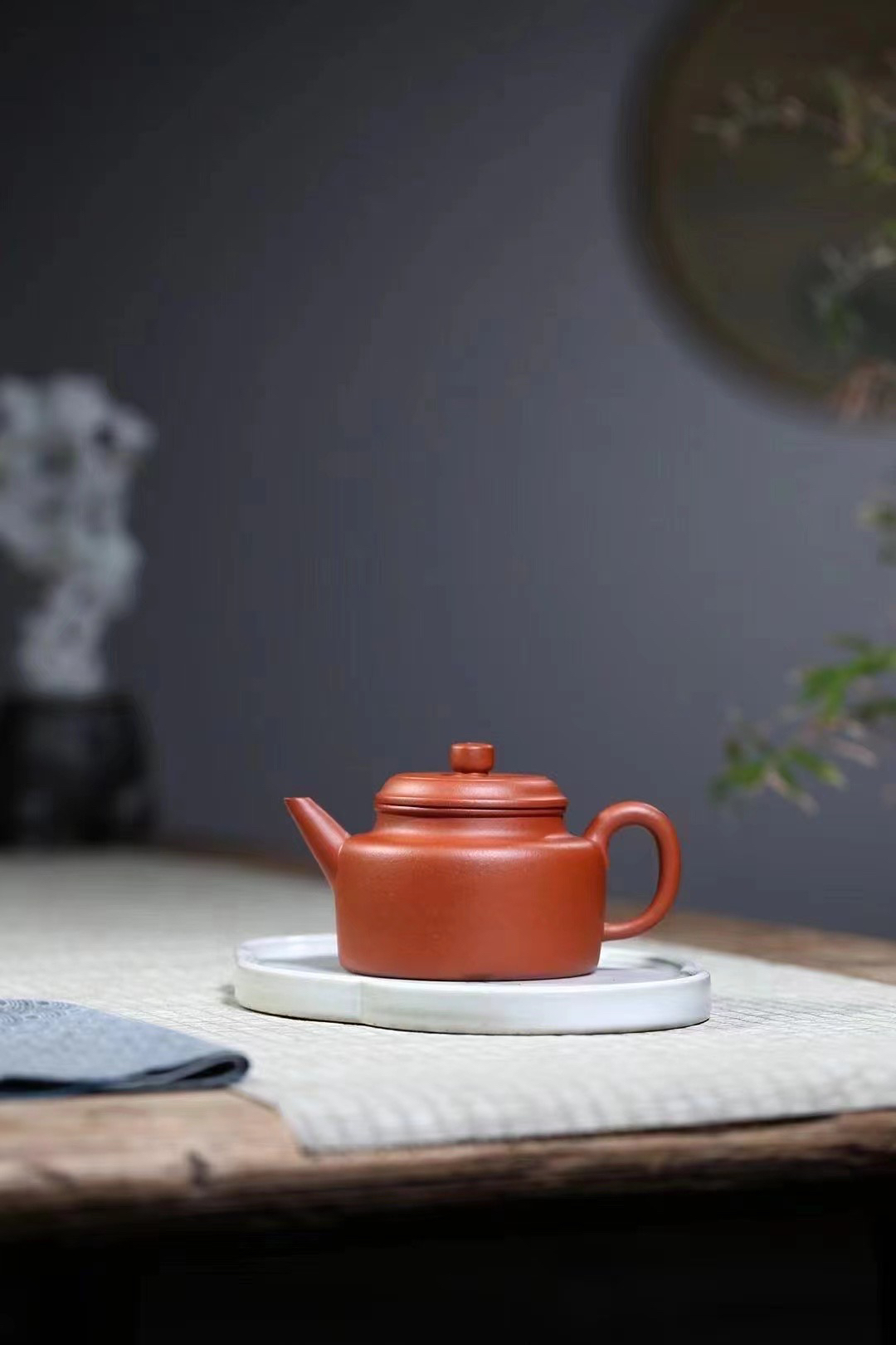 剑流德钟，30目大红袍泥，160cc