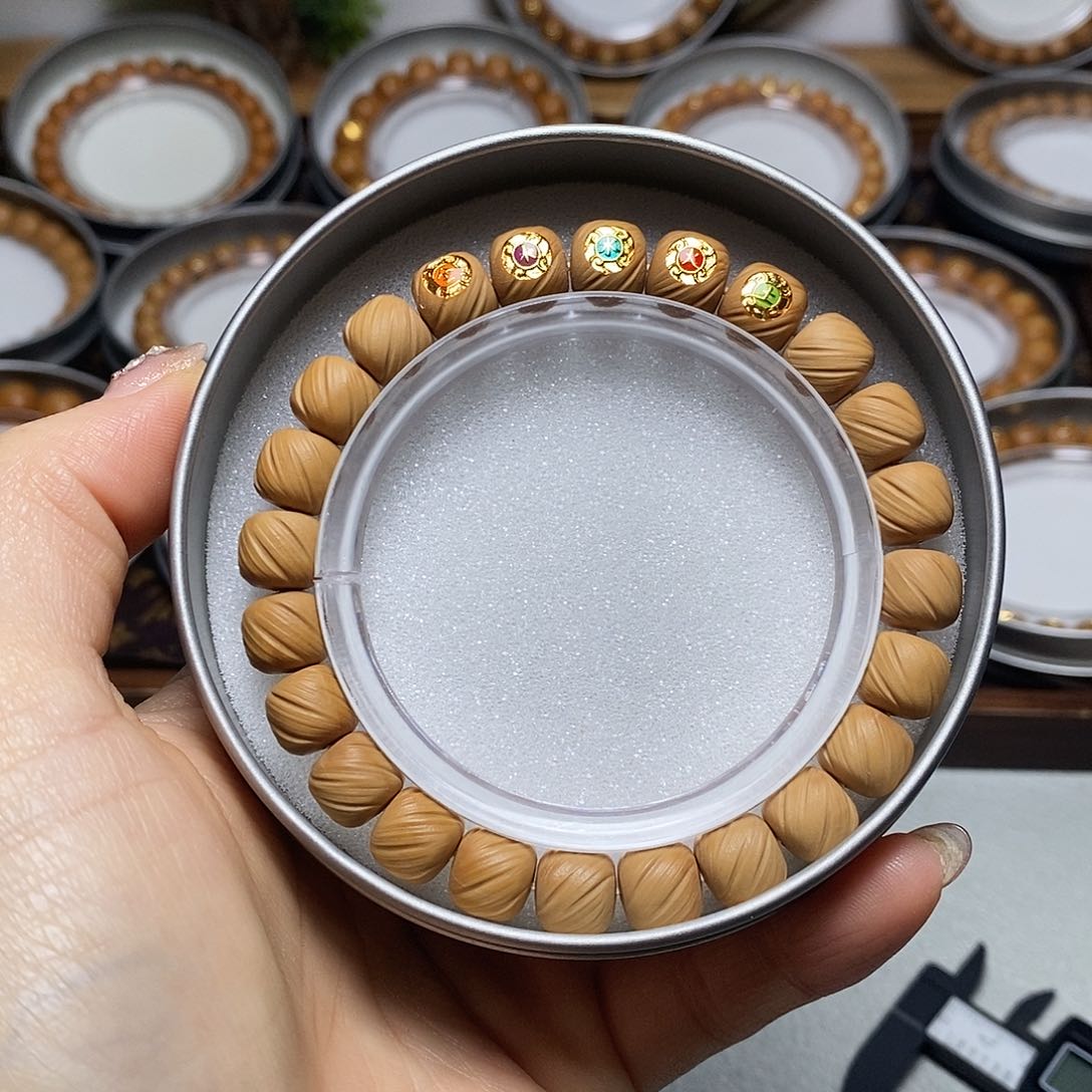 猴头核桃手串344号9➕五行天河全品