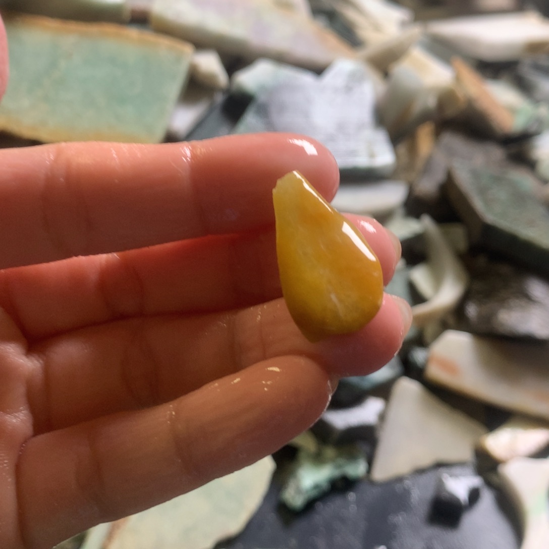 翡翠颈饰未镶嵌缅甸翡翠