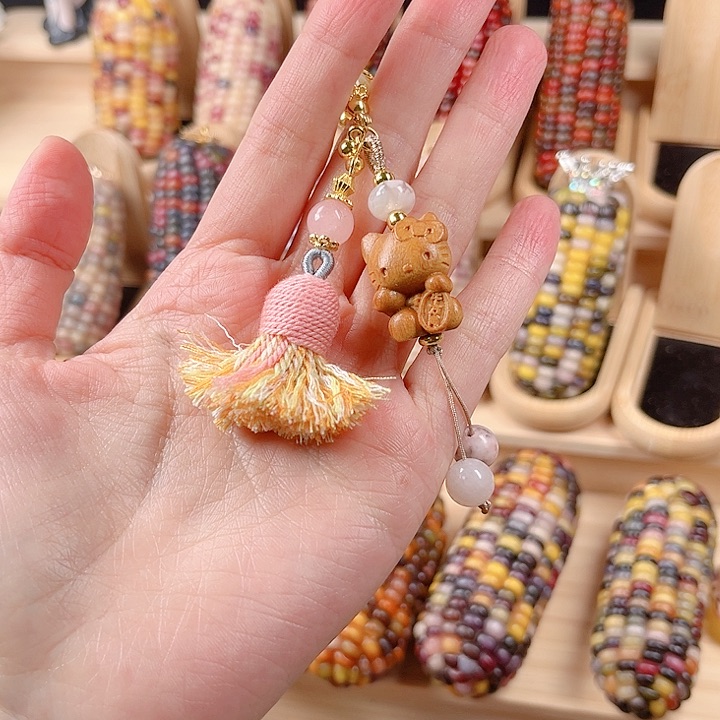 香榧木虎****〰文玩手把件文玩手把件文玩