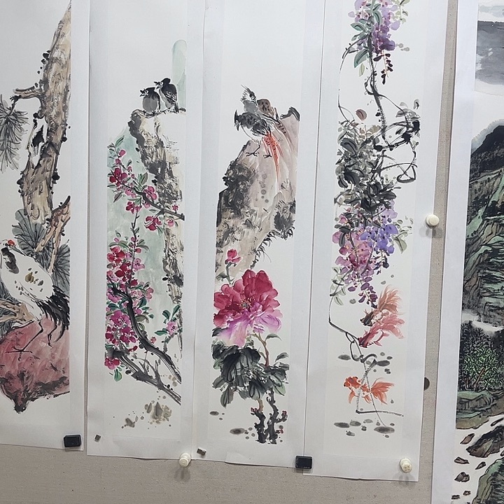 江***限姜奇老师花鸟作品