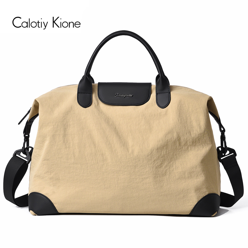 旅行袋通勤风潮流干湿分离户外大包包商务旅行包单根纯色百搭手提