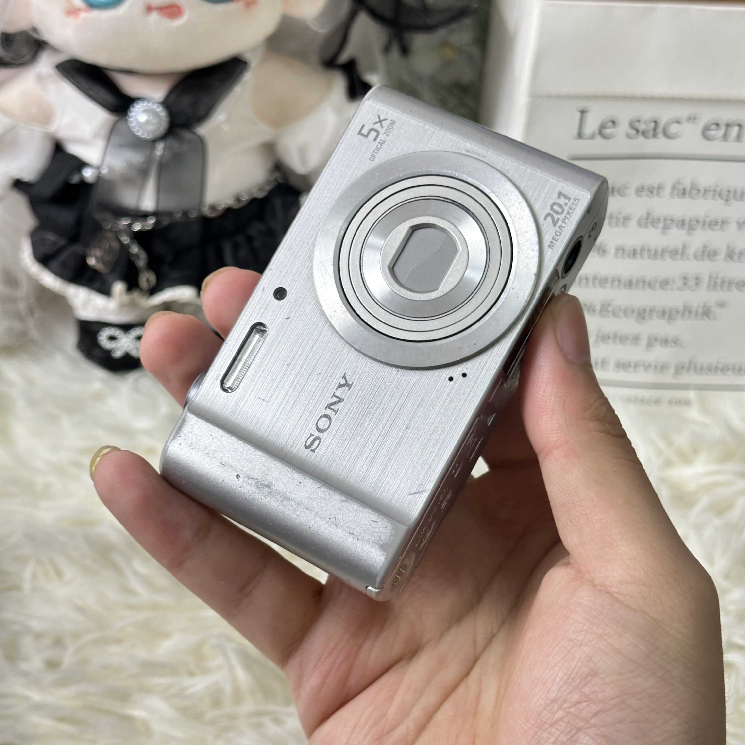 9新 Sony/索尼 索尼w800色彩感好2000万像素带配件