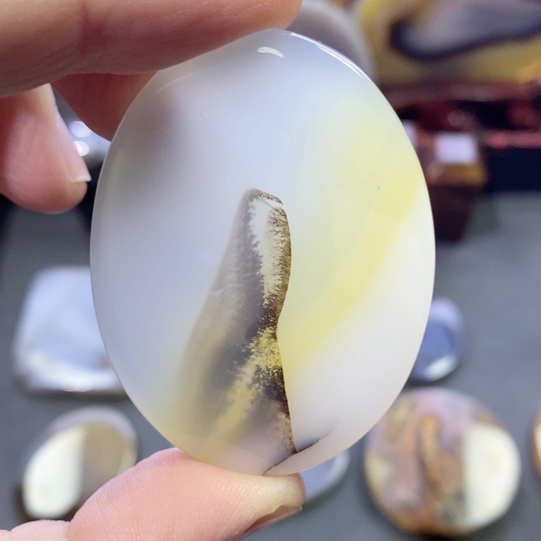 玛瑙/玉髓颈饰未镶嵌编号109