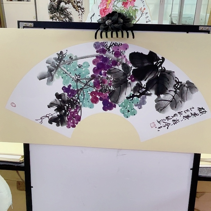 国画张圣敏先生纯手绘作品