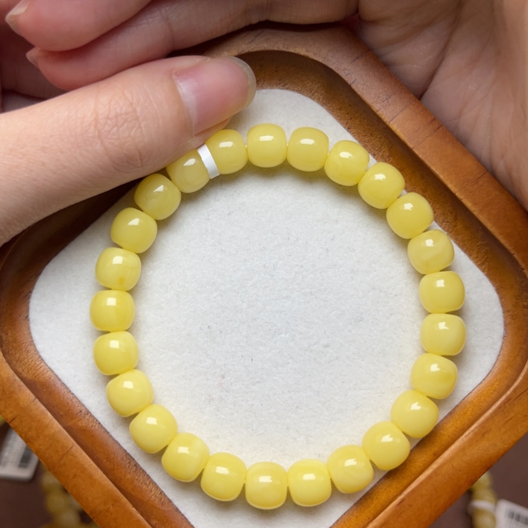 蜜蜡未镶嵌珠宝奇石8.6mm