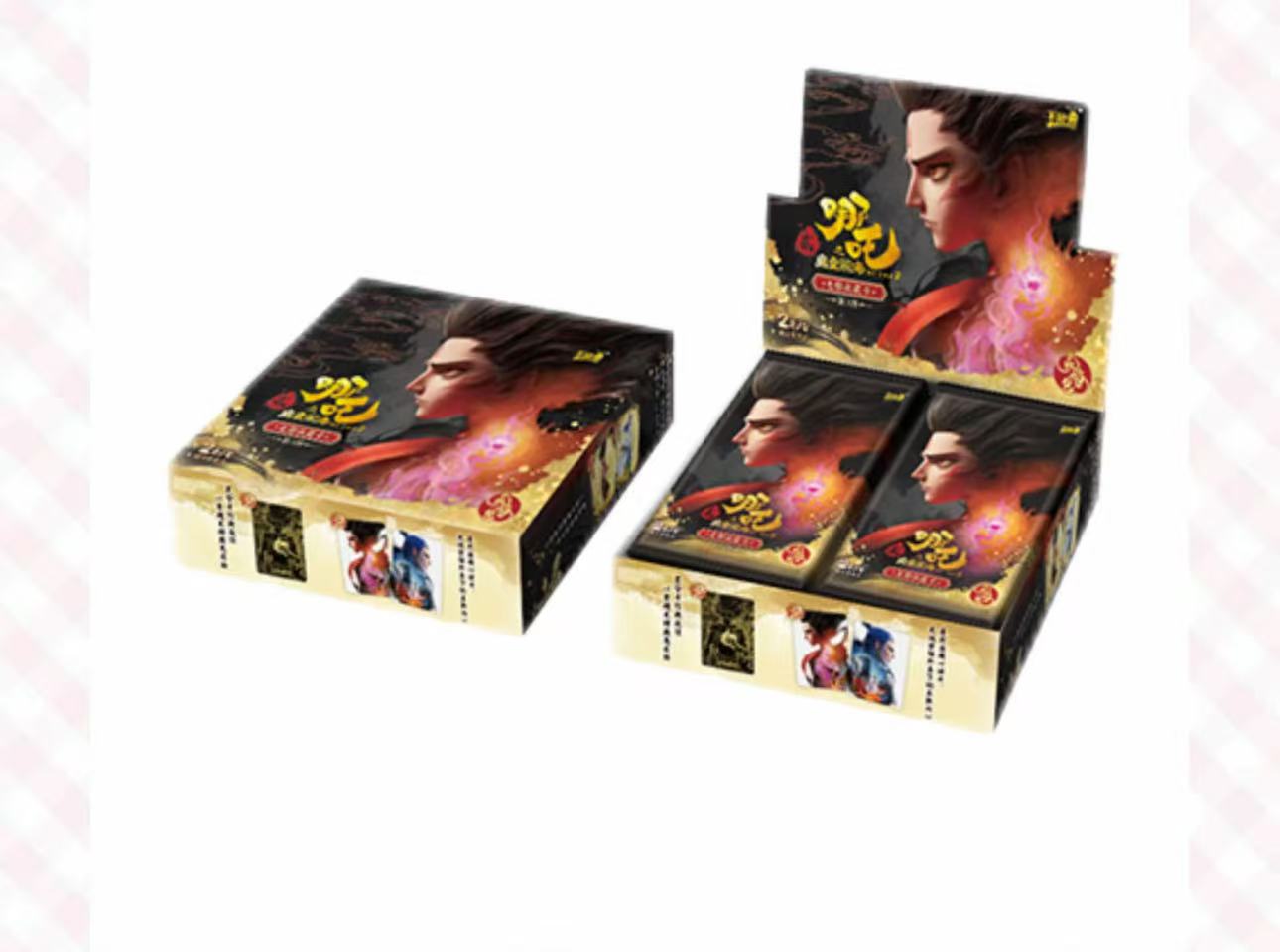 【啊鸭吃吃玩法】卡游哪吒之魔童闹海灵焰包第3弹-收藏卡牌盲盒