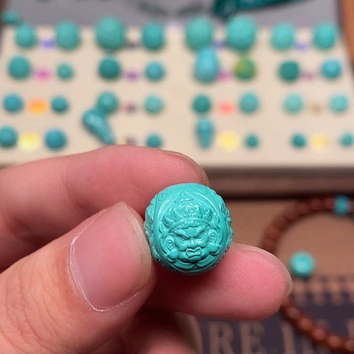 原生态湖北矿散珠配饰，尺寸15