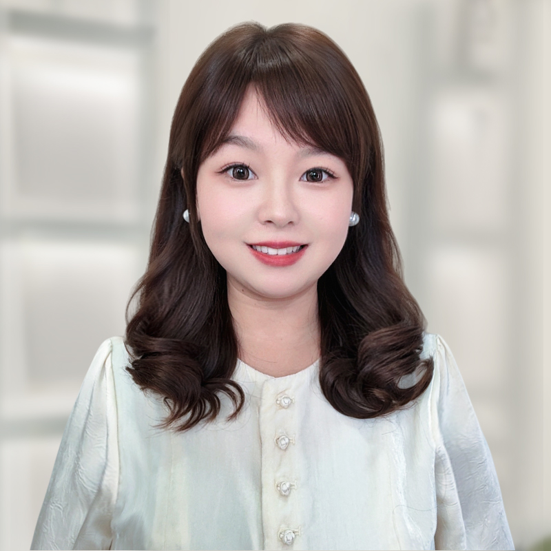 【5号优雅气质锁骨卷】100%全真人发刘海自然灵动整顶假发套日常戴