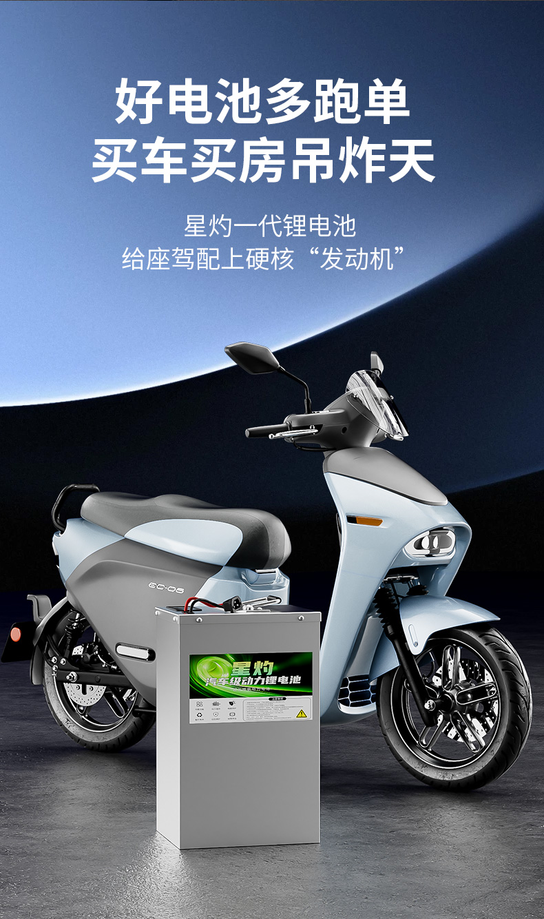 60V电动两轮三轮四轮车锂电池