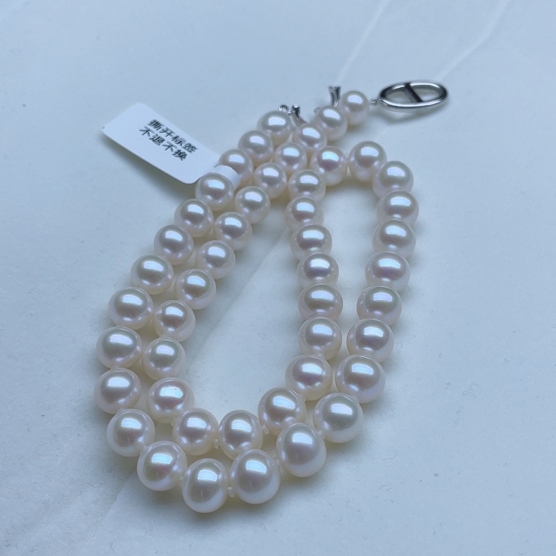 淡水珍珠颈饰银S925镶嵌