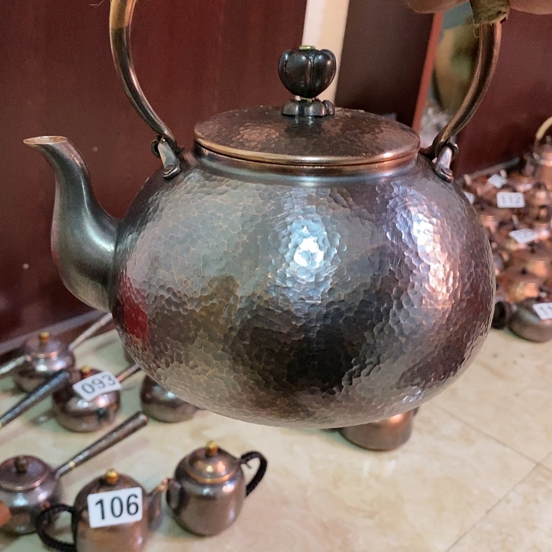 手工锻打工艺复古大壶