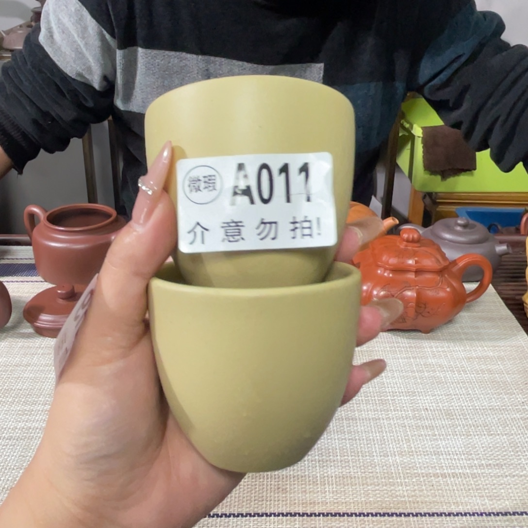 茶杯紫砂宜兴原矿紫砂精品手工