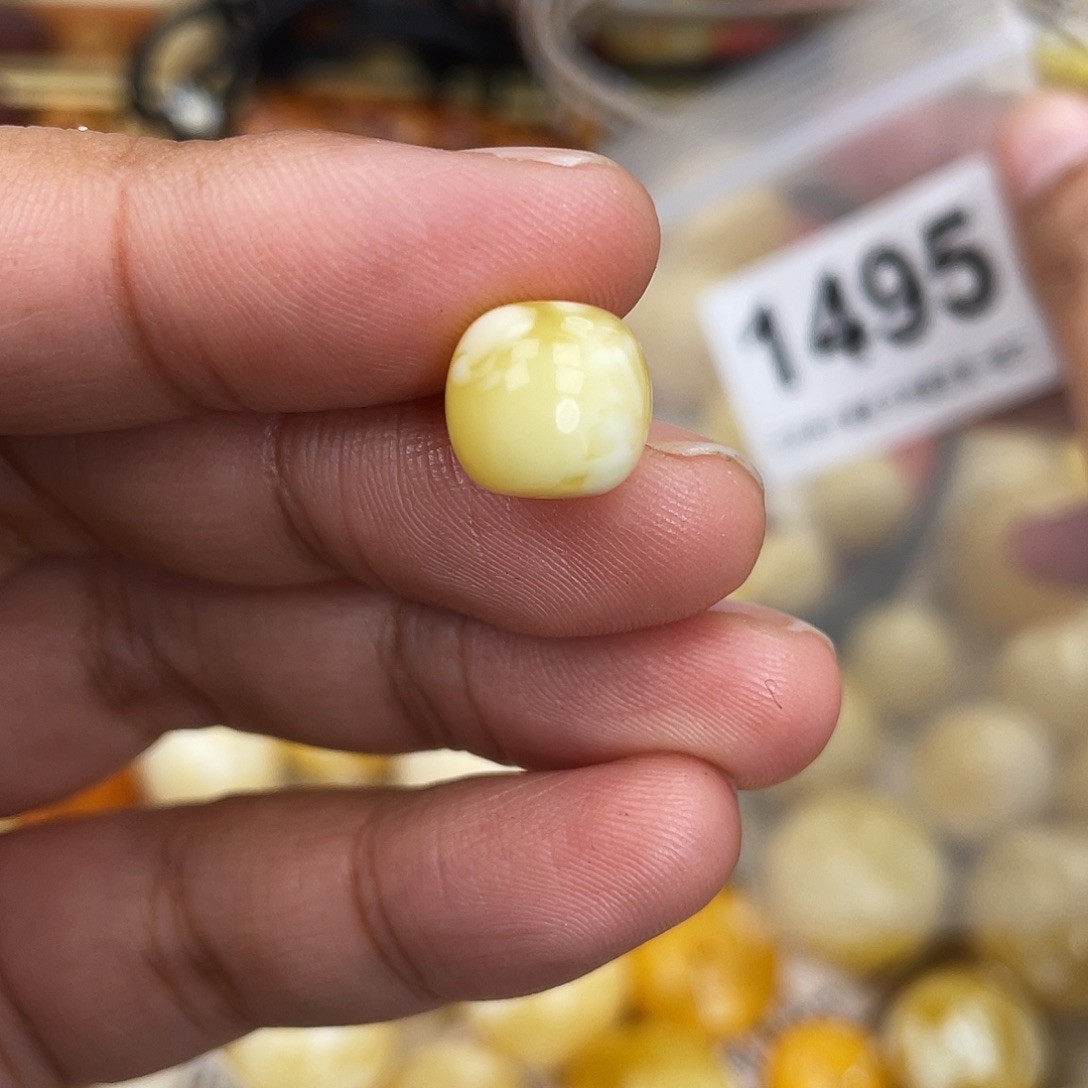 蜜蜡未镶嵌珠宝奇石粉10.5