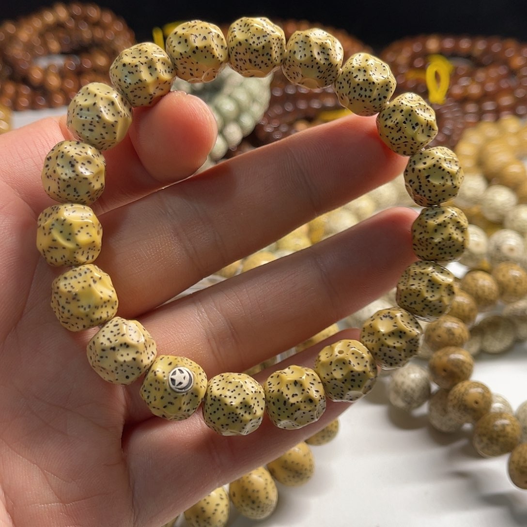 星月菩提吊坠13/12老型桶手工无相