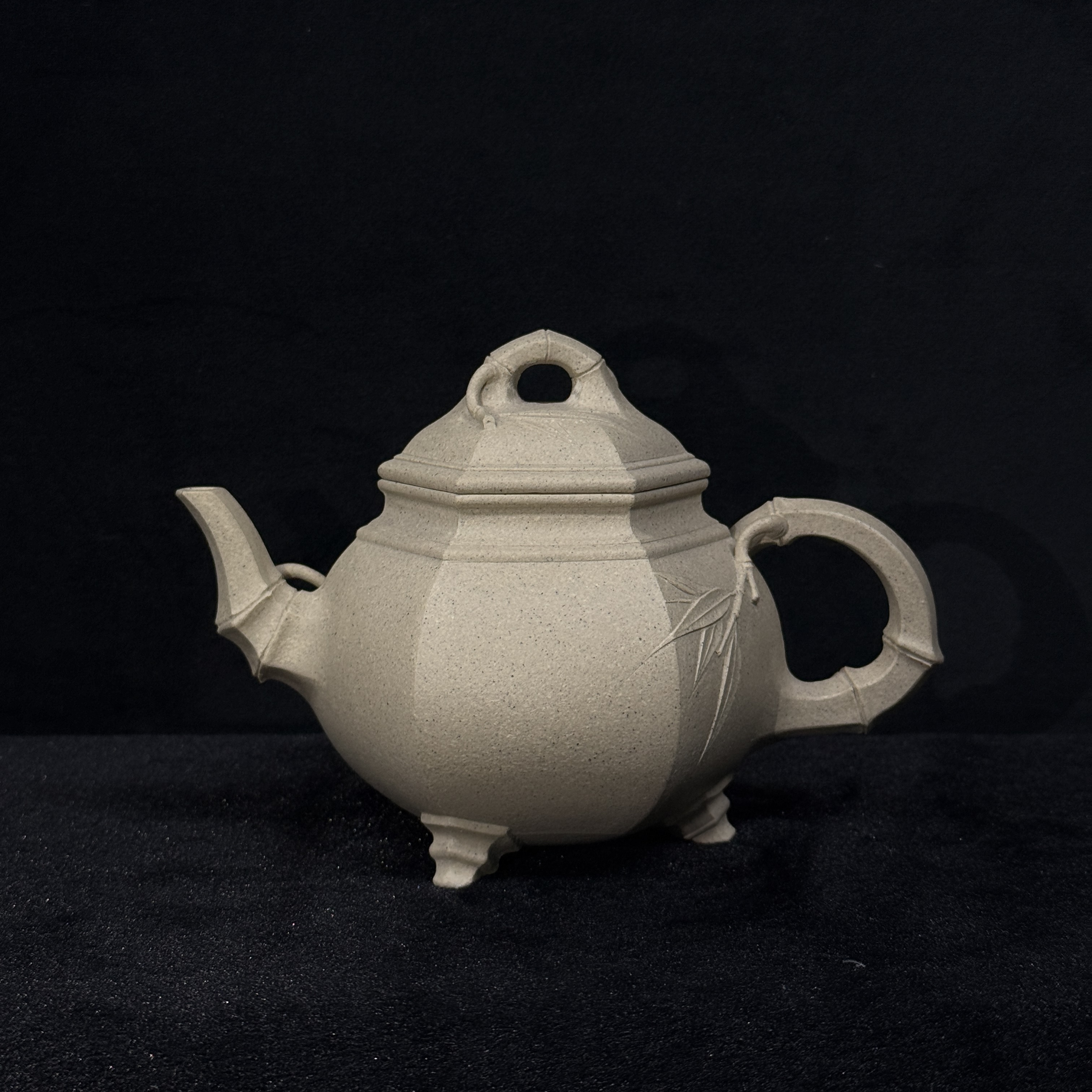 25/GSC110/顾士超/紫砂壶雅竹/本绿