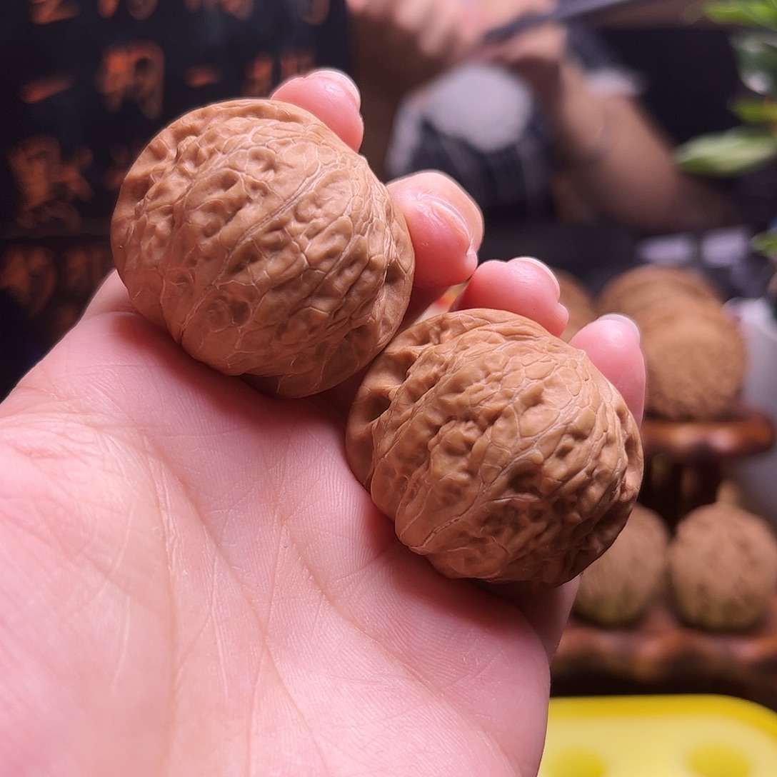 把件文玩核桃38尺全品头货铁锤7