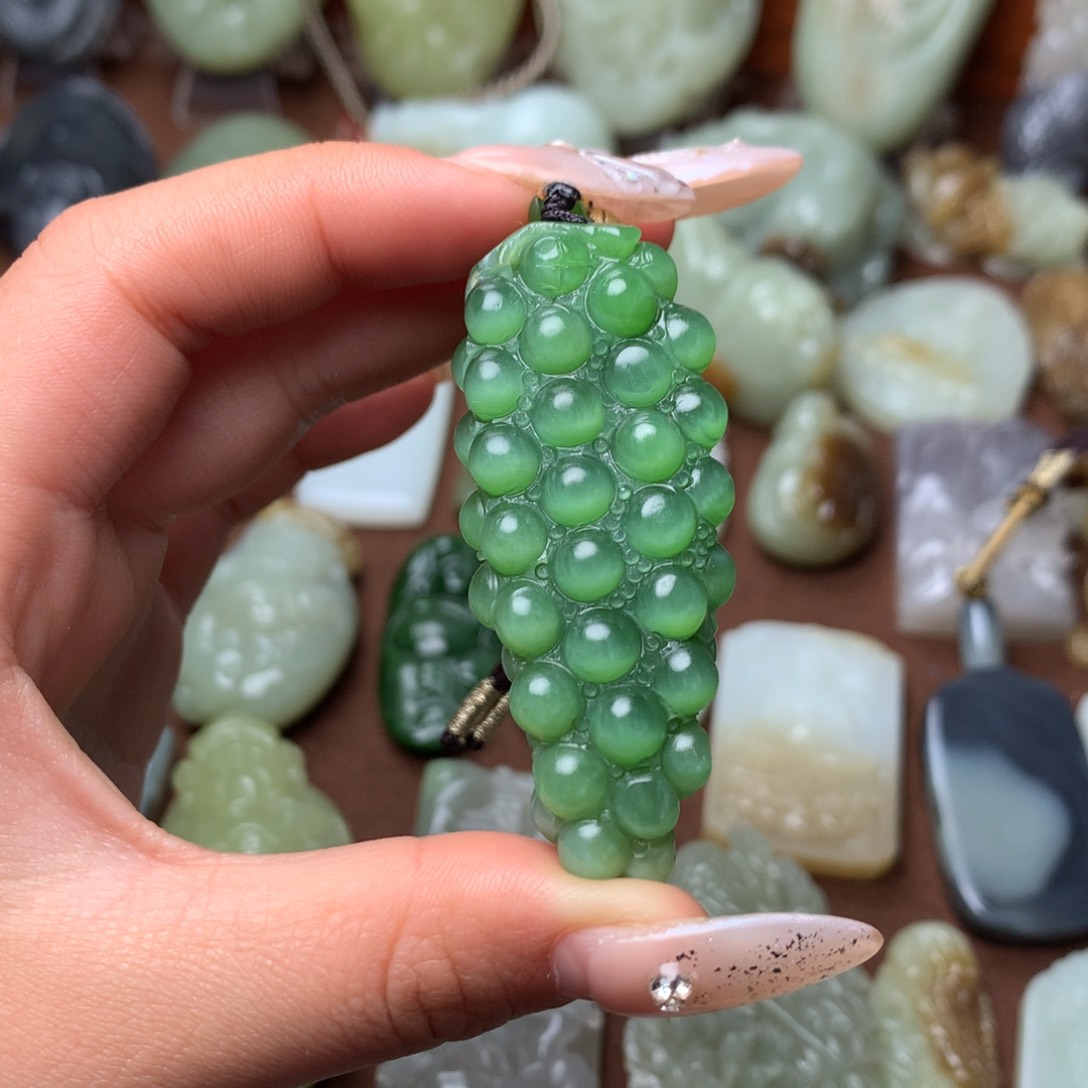 和田玉挂件未镶嵌