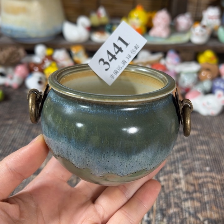 活动价30包邮景德镇手工花盆