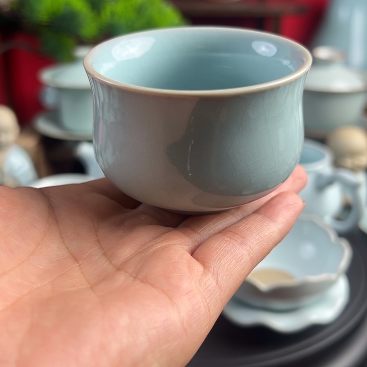 云尚汝瓷  天青如意杯