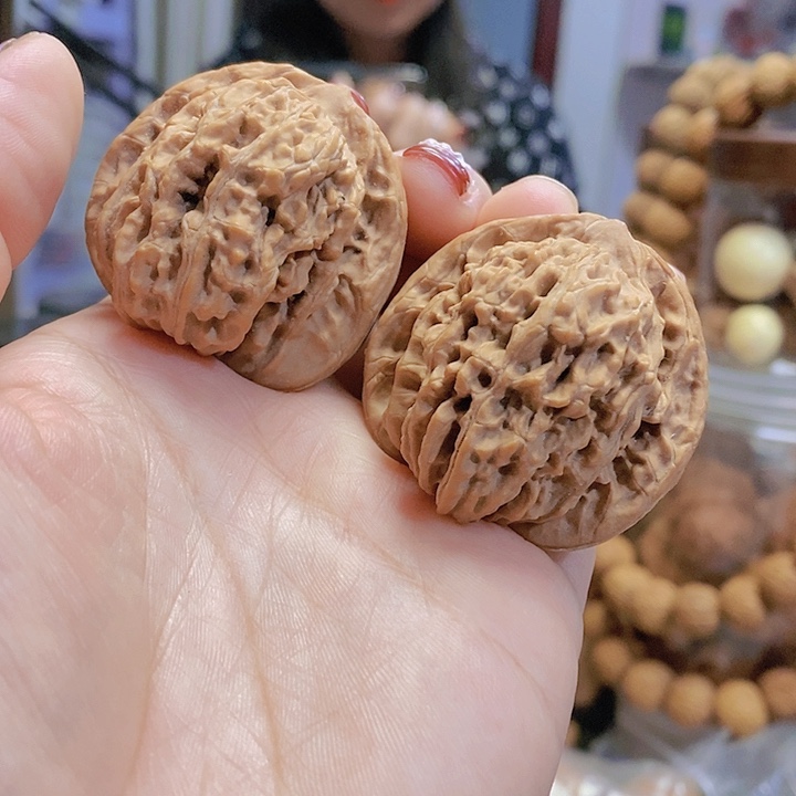 【闪购商品】文玩核桃把件41四座楼