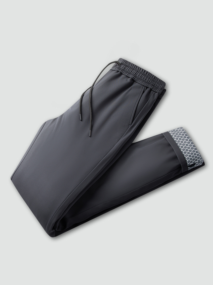 【新国标90鹅绒B18】中老年男女同款加厚保暖防风户外休闲鹅绒裤